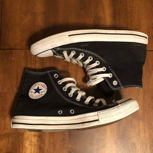 Black and White Converse Hi Tops